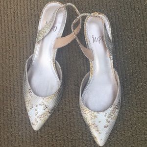 Impo Snake Skin heels